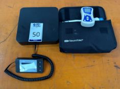 Neurotrac Simplex Single Channel EMG Bio Feedback Device & Perel VTBAL 500 Electronic Scales (