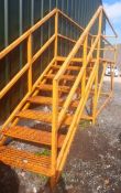 Industrial Steel Access Steps (Location: Dorchester. Please Refer to General Notes)