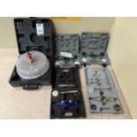 4 Boxed Part Sets of Manual Die Holders & 2 Adjustable Hole Cutters (Location: Brentwood. Please