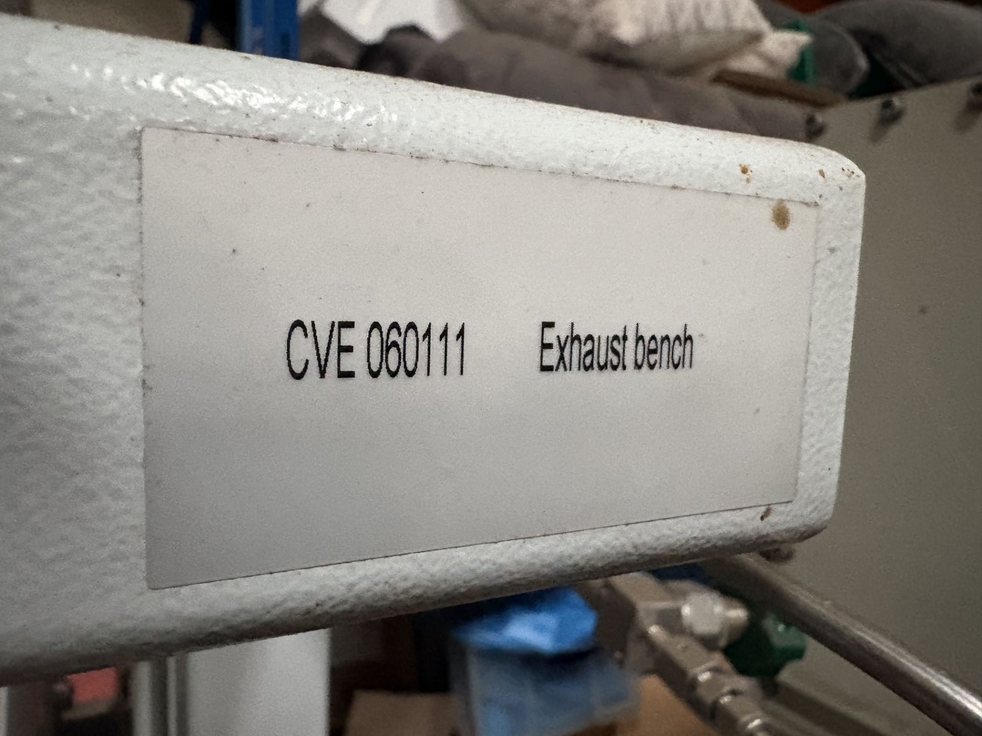 Tec System Exhaust Bench (Location: Brentwood. Please Refer to General Notes) - Image 8 of 8