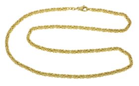 Königskette 29,85g 585/- Gelbgold, Länge ca. 50 cm