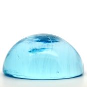 Topas zu 258.61 ct.. Laenge 38.16 mm. Breite 38.16 mm. Hoehe 18.74 mm