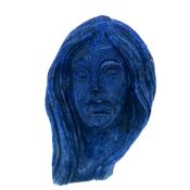 Figur. Papis. Handgravur 36.48 ct.. Breite 20.53 mm. Hoehe 10.46 mm