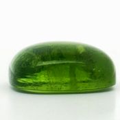 Peridot zu 32.26 ct.. Laenge 20.12 mm. Breite 17.01 mm. Hoehe 8.64 mm