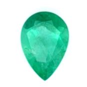 Smaragd Tropfen zu 1.64 ct.. Laenge 10.51. Breite 7.18 mm. Hoehe 4.12 mm