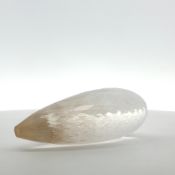 Rutilquarz Briolett 202.04 ct. 56.00 x 26.31 x 20.81 mm