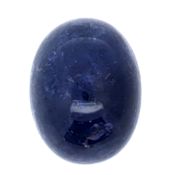 Tansanit 19.44 ct.. Laenge 16.92 mm. Breite 12.98 mm. Hoehe 9.90 mm