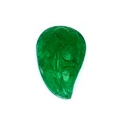 Smaragd 5.80 ct.. Laenge 15.23 mm. Breite 10.31 mm. Hoehe 5.71 mm