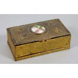 Schatulle mit Medaillon