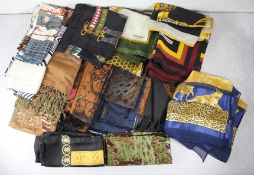 Konvolut Schals u. Tücher