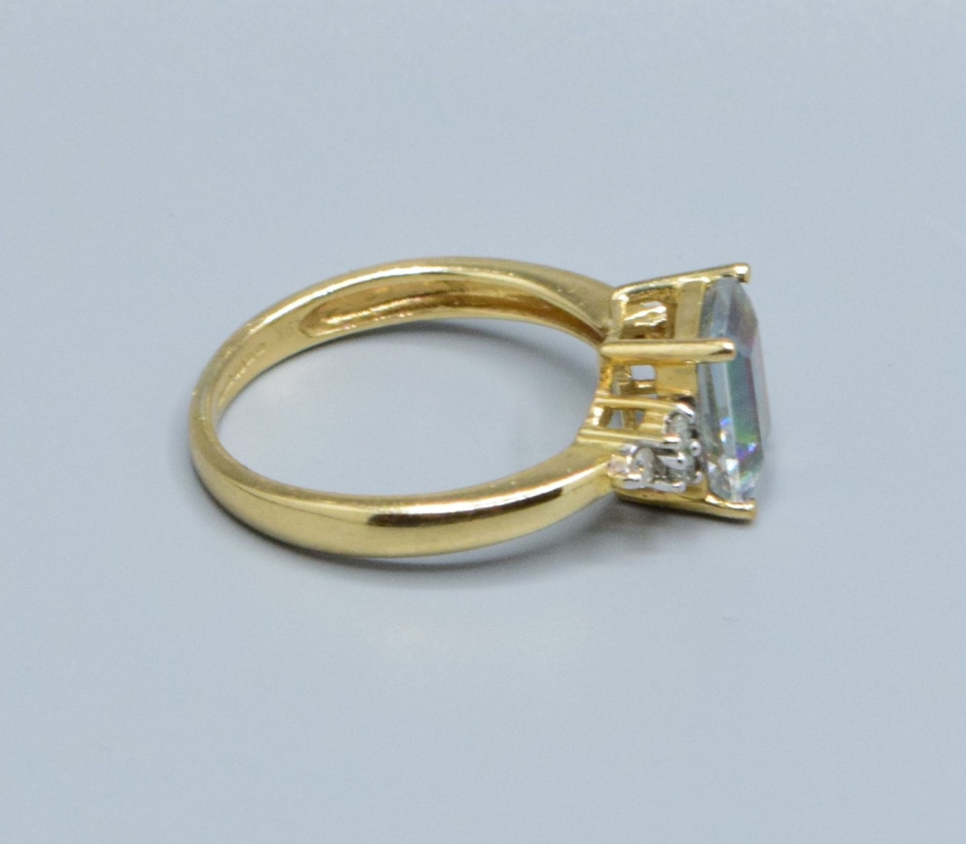 Topaze Mystique Naturelle 8x6mm - Pierre Précieuse Splendide, Neuf Sans Emballage