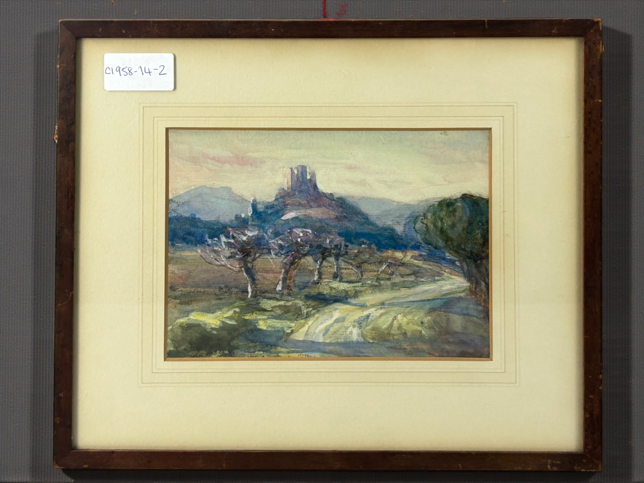 Poppy Harding Miss M Poppy Harding (Attrib.)Circa 1921.Watercolour .Documented on ...