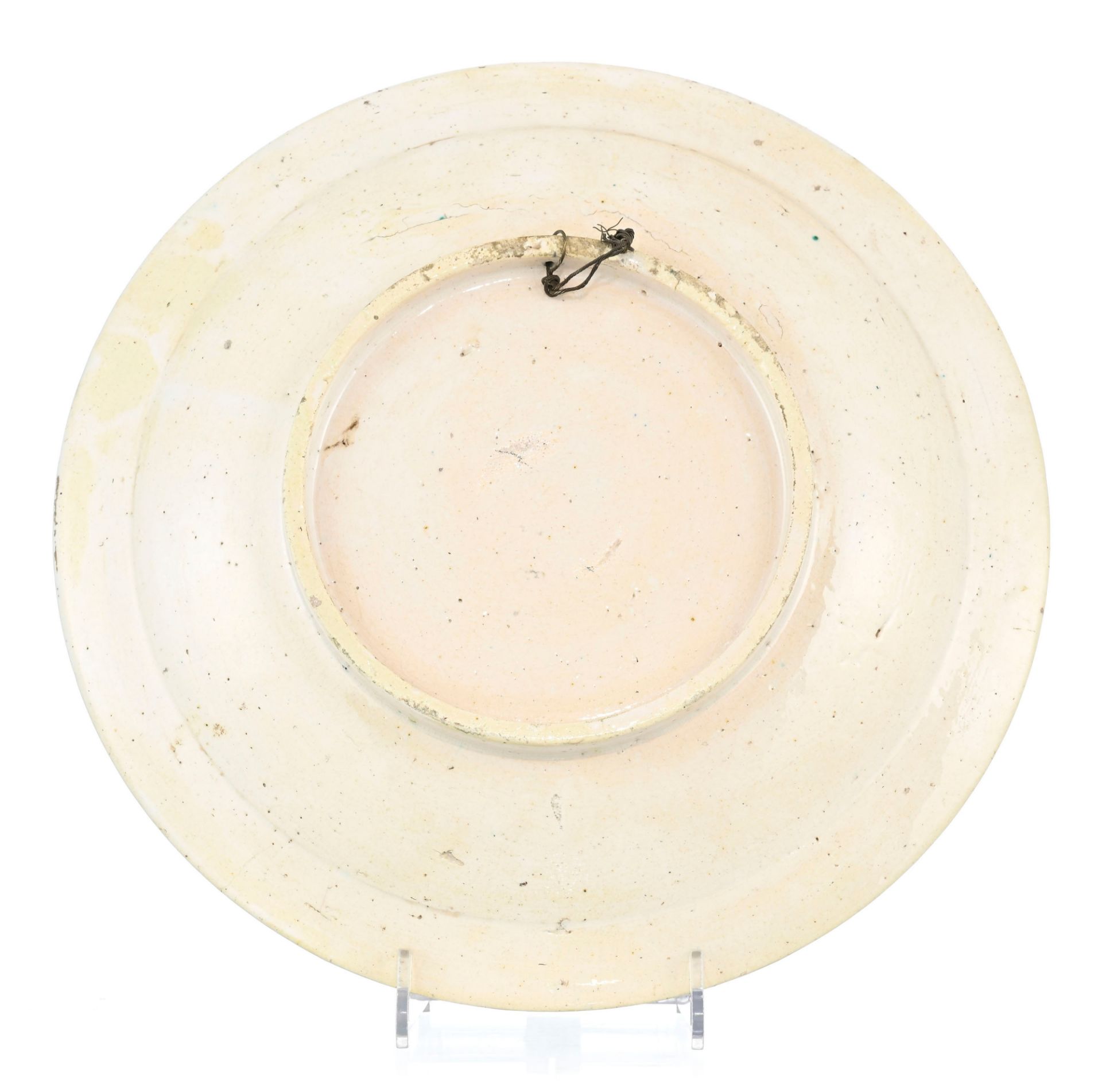 Lot De 3 Plats Céramique Bordés Rotin – Artisanat Vietnamien – Vintage 1995