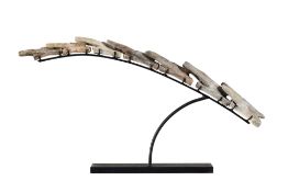 Queue de dinosaure Ornithomimus edmontonicus, Canada (Horseshoe Formation, Alberta), Crétacé (75 mil