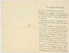 HUYSMANS (Joris-Karl). Lettre autographe signée « J.K. Huysmans », adressée à Henry Kistemaeckers, é