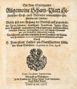 HAFFNER (Franz). Der klein Solothurner Allgemeine Schaw-Platz Historischer... Solothurn \[Soleure\],