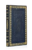 BONNECHOSE (Emile de). Rosemonde. Paris, 1826. In-8° relié plein maroquin bleu nuit, dos à nerfs orn