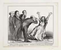 DAUMIER (Honoré). Album des Charges du Jour. Paris, Chiavari and Martinet, \[1859\]... 25 lithograph