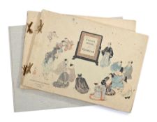 FLORIAN. Fables choisies. Paris, Marpon & Flammarion, \[1898\]. 2 vol. en ff. reliés par liens, sous