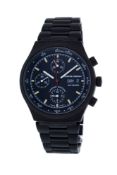 Eterna pour Porsche Design, réf. 6625.11, Ed. Limitée n°0825/1998, montre-bracelet chronographe en c