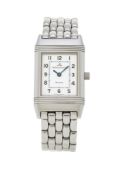 Jaeger-LeCoultre, Reverso, n°260.8.08, montre-bracelet en acier Mouvement: cal. 608, quartz, 7 rub