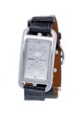 Hermès, Cape Cod Dual Time, réf. CC3-510, montre en acier Mouvements: cal. ETA E01.001, quartz, 5 r