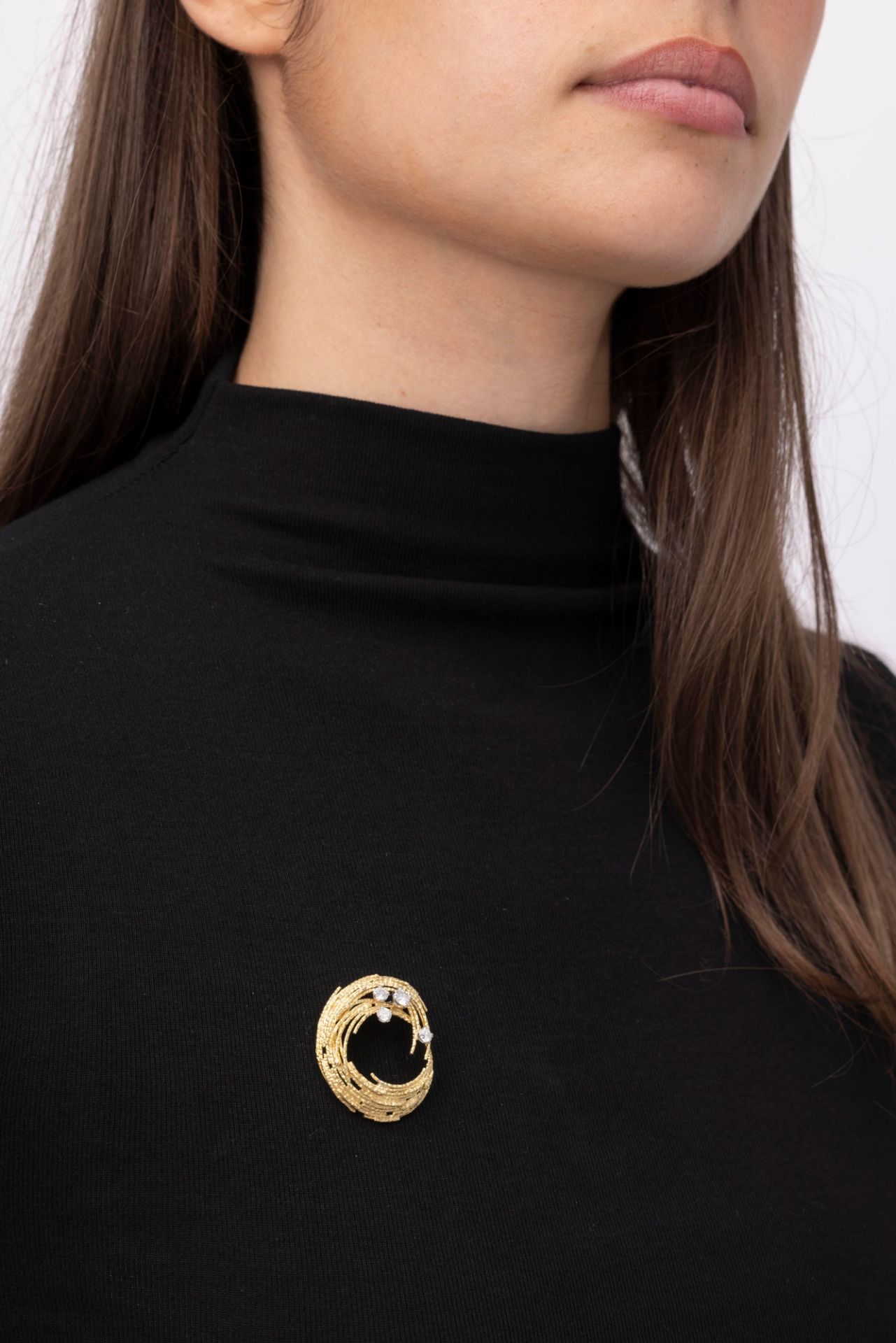 Broche Et Pendentif Coeur Signés Kristel Saint Martin - Paris, Made In France - Occasion