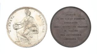 Royaume de Sardaigne, Charles-Albert (1831-1849), Congrès des scientifiques italiens à Turin, 1840,