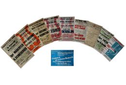 Lot de 10 affiches vintage de l'OSR - collector Tailles approximatives: 8 affiches: 100 x 70