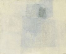 Geneviève Asse (1923-2021), Composition , 1960, huile sur toile, signée, contresignée et datée, 50x