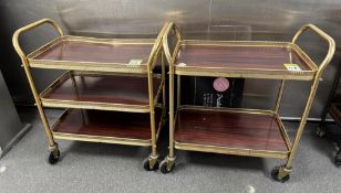 2 Serving Trolleys (located in corridor)