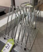 2 various Chopping Board Racks (located in main kitchen)