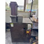 Inhouse manufactured vertical Linisher, 100mm belt width, 400volts