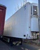 SOR SP71 tri axle Insulated Trailer, with Thermo King SL200e chiller, year 2005