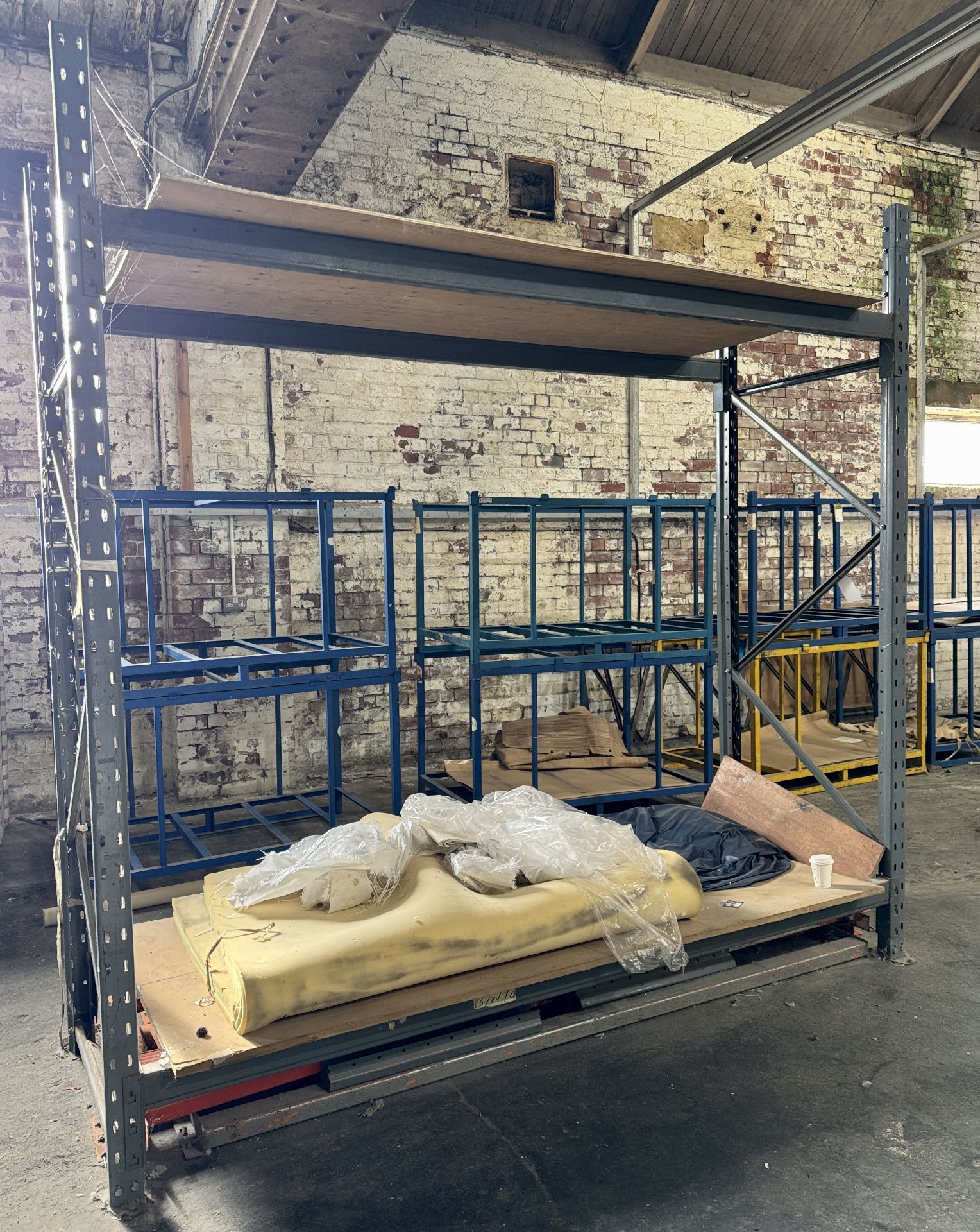 Bay Dexion boltless Pallet Racking, 2 uprights 2740mm x 90mm, 4 beams ...
