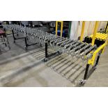 Uni XU Roller Conveyor, 620mm width, max length 5000mm, closed height 1850mm (please note there is a