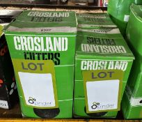 Crosland 9302 and 2 4007 Oil Filters, boxed and unused