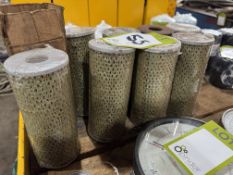 9 Grasso Air Filters, unused