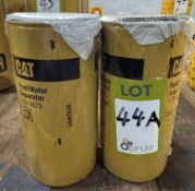 2 CAT 133-5673 Fuel/Water Separators, unused