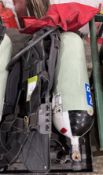 Scott Contour Breathing Apparatus Back Pack, Oxygen Cylinder and Face Mask