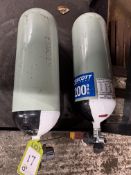 2 SDS Oxygen Cylinders, 11.5kg, 9litres