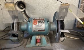 Clarke CBG8RL twin wheel Bench Grinder, 240volts (location in premises: fabrication shop)