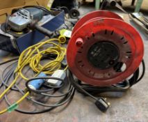 240volt Extension Cable and Reel, 50m (location in premises: fabrication shop)