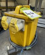 2-outlet Tool Transformer, 110volts, 1.5kva (location in premises: fabrication shop)
