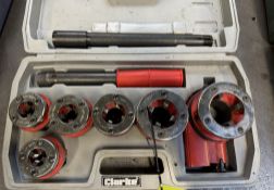 Clarke Die Cutting Set, 6 Dies, with case (location in premises: fabrication shop)