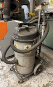 Numatic NTD1002 Industrial Vacuum Cleaner, 240volts (location in premises: fabrication shop)