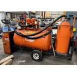 Freddy electric pedestrian coolant filtration Vacuum/Collection Bowser, 240volts, with charger for