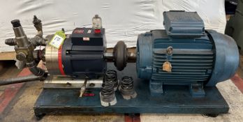 Hydra-Cell G35XK CTHFEYA Hydraulic Pump, with WEG 22kw electric motor, base size 1250mm x 500mm (lot