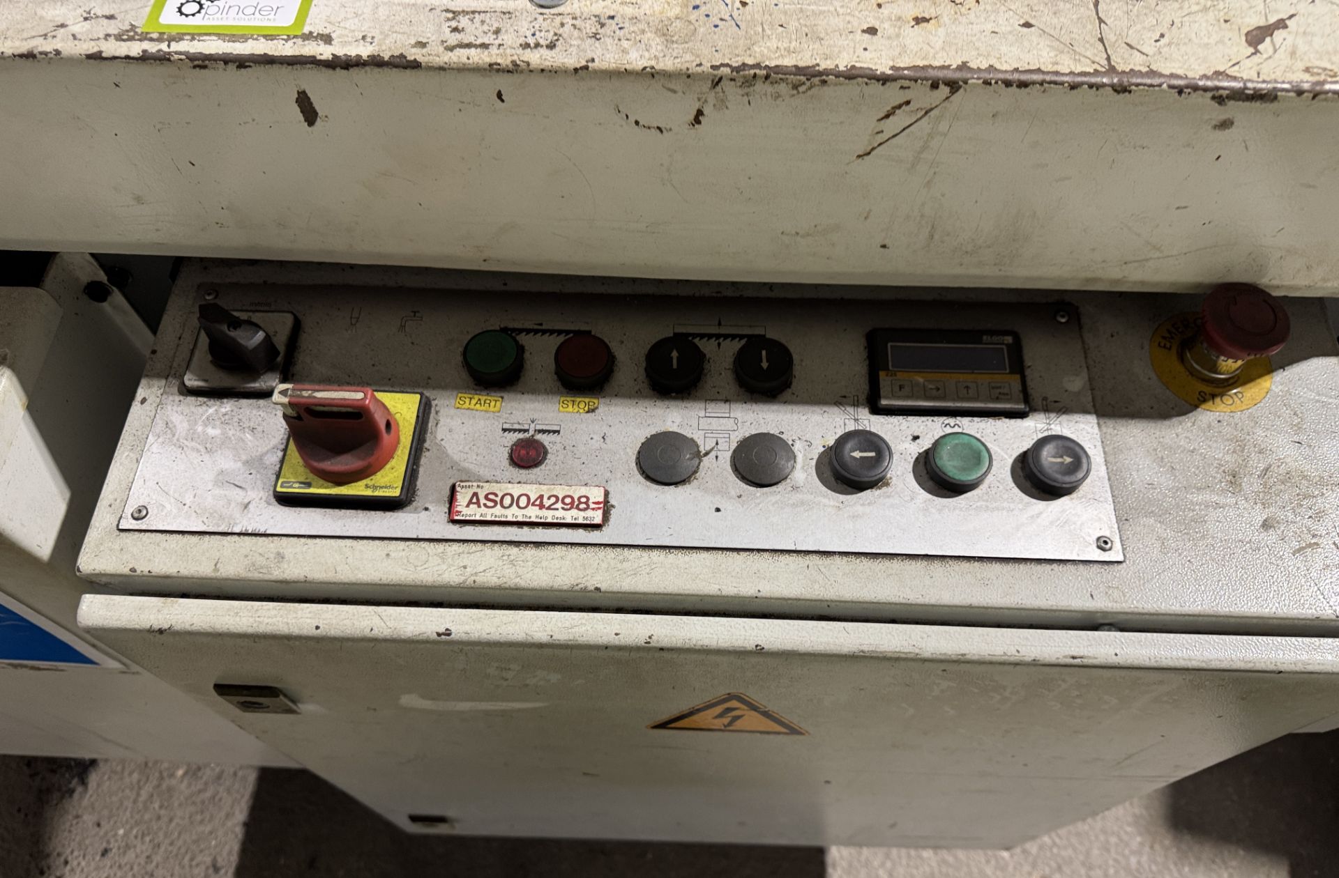 Bauer VG450L vertical tilt head Mitre Bandsaw, 400volts, year 2016 (lot location: Rochdale) ( - Image 6 of 14