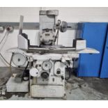 Burdett No 75 hydraulic horizontal spindle Surface Grinder, 8in x 24in, 6in x 18in Eclipse